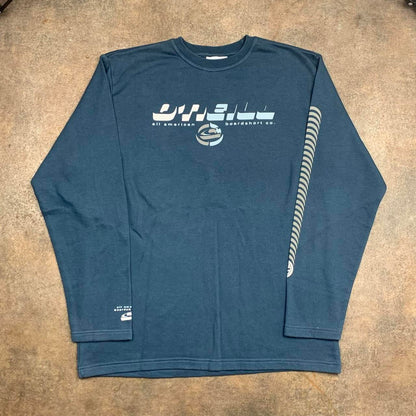 O'Neill 00s navy blue graphic sweatshirt