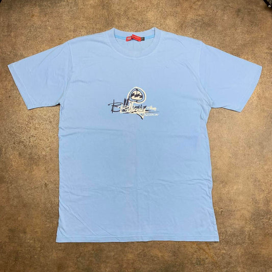 Billabong Australia 90s light blue graphic tee
