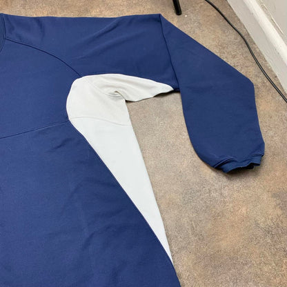 Nike 00s Shield navy white graphic sweatshirt