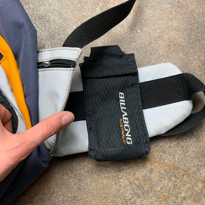 Billabong Australia 90s blue orange white backpack