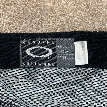 Oakley Software 90s floral black white graphic bandana