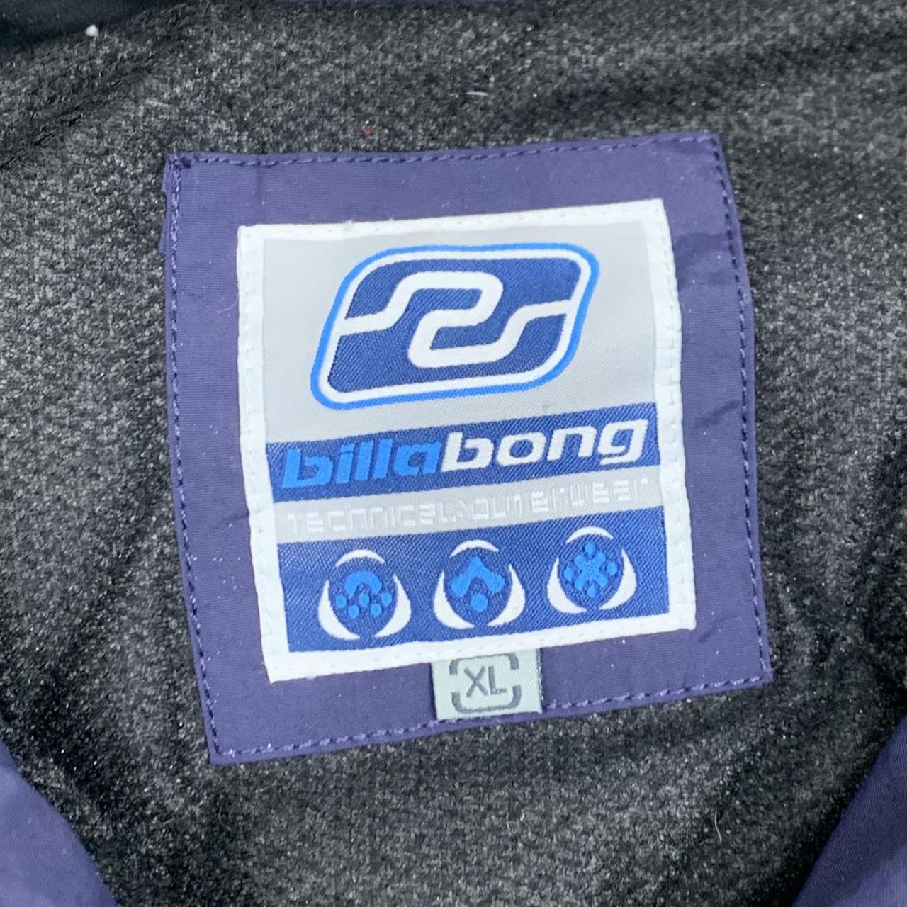 Billabong 90s utilised navy ski jacket (XL)