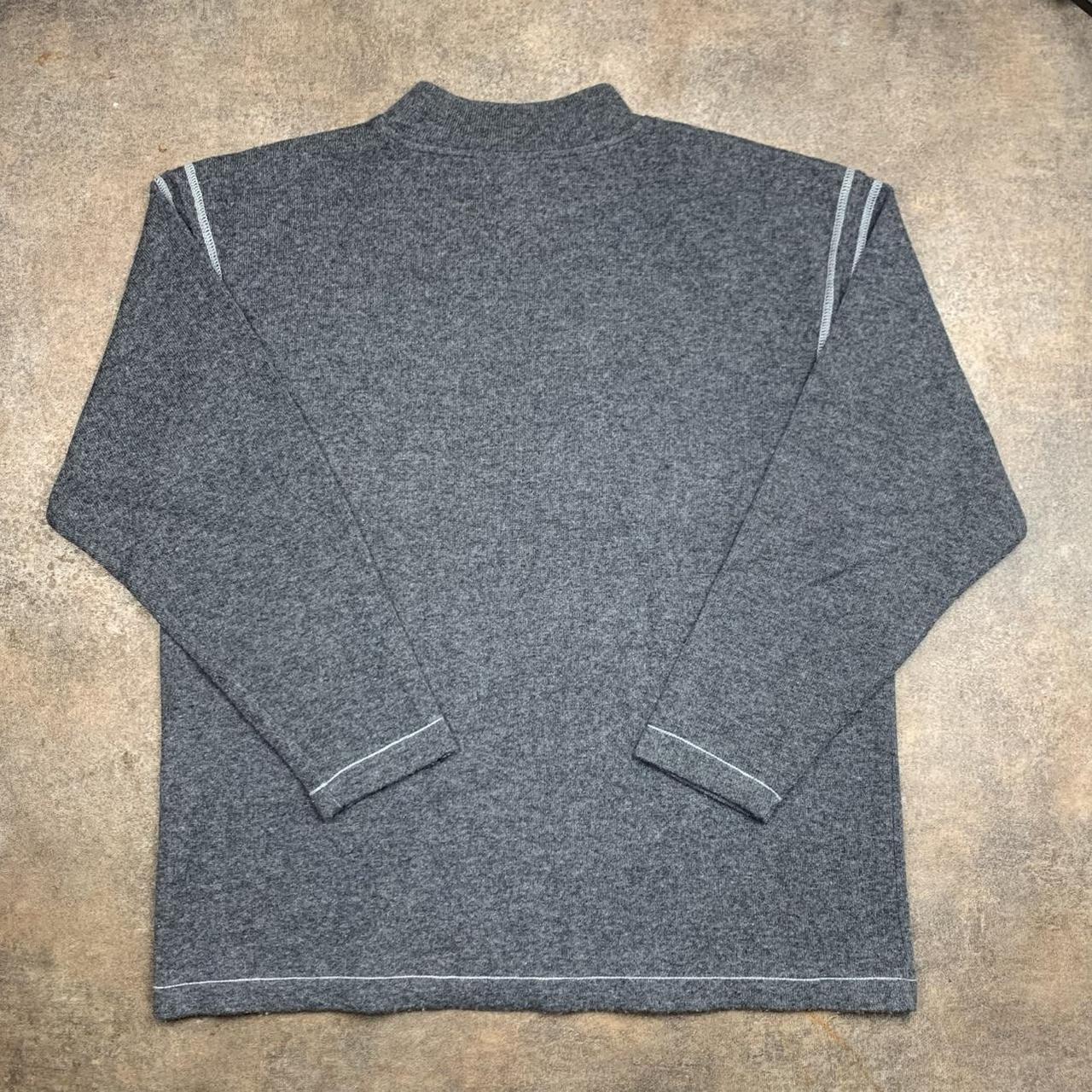 Quiksilver 90s grey boxy logo sweatshirt