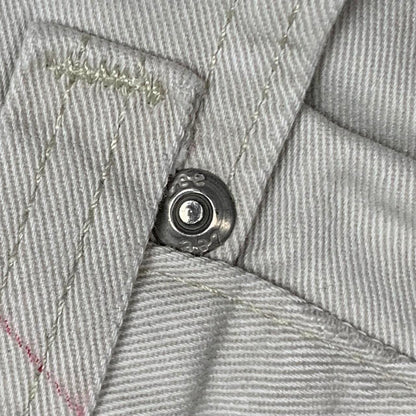 Lee Pipes 00s baggy cream white jeans