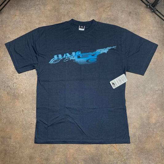 Oakley 00s navy blue graphic tee