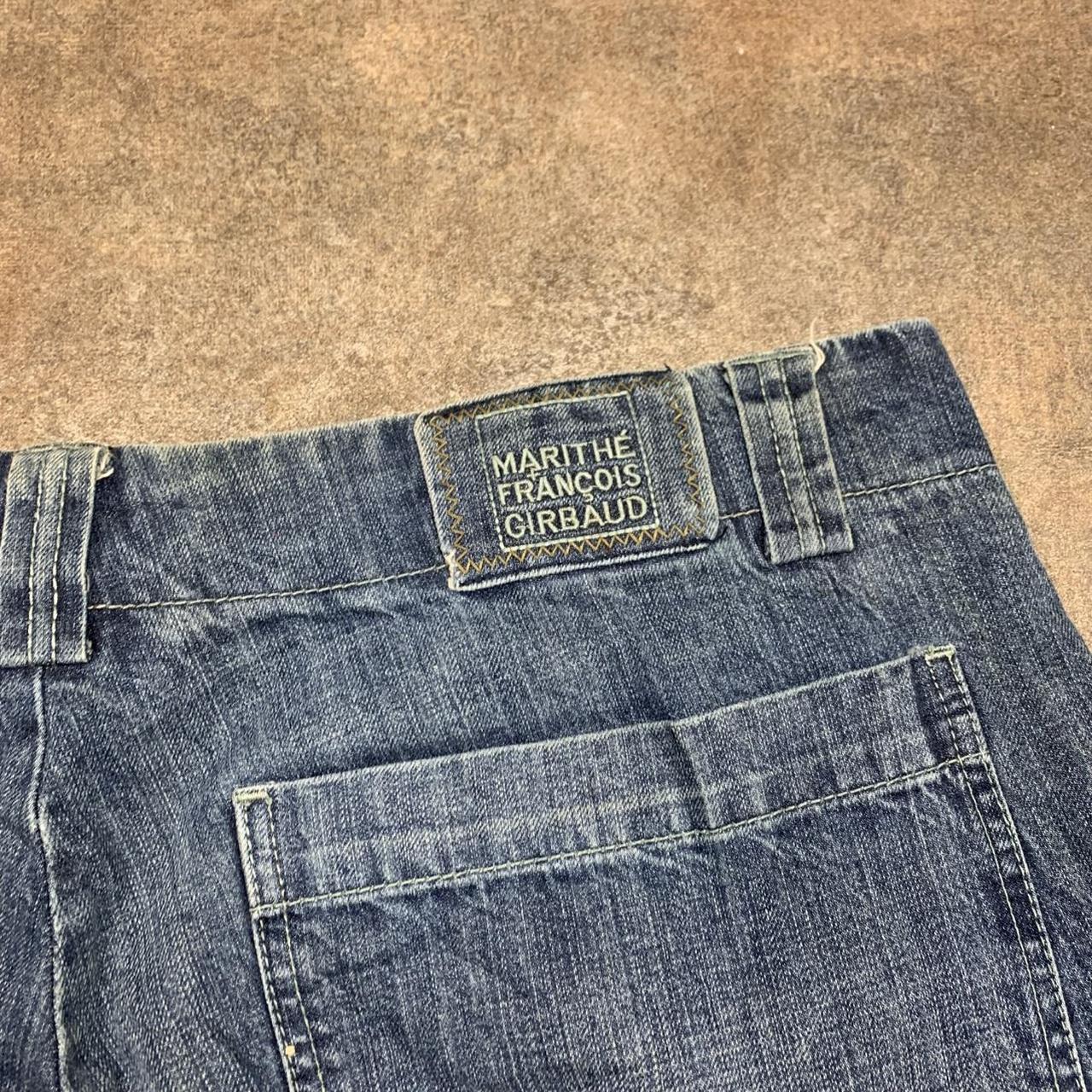 Marithé + François Girbaud 00s baggy velcro jorts (40")