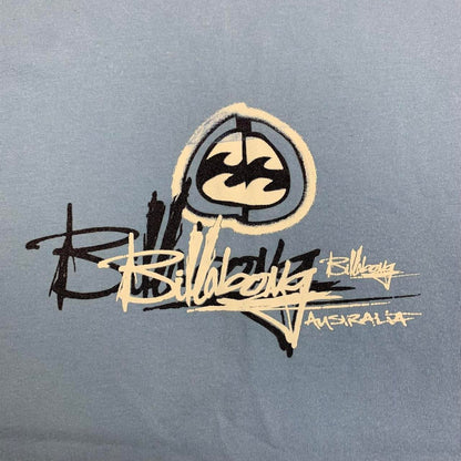 Billabong Australia 90s light blue graphic tee