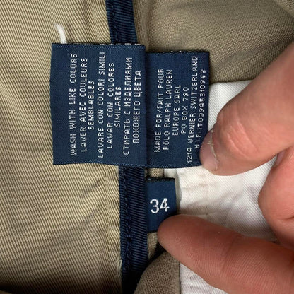 Polo Ralph Lauren 00s beige baggy cargo shorts