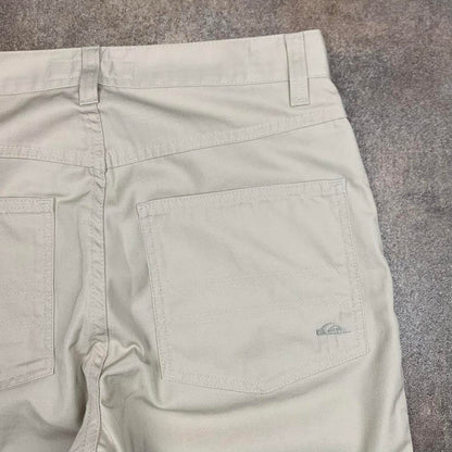 Quiksilver 90s cream baggy denim jeans