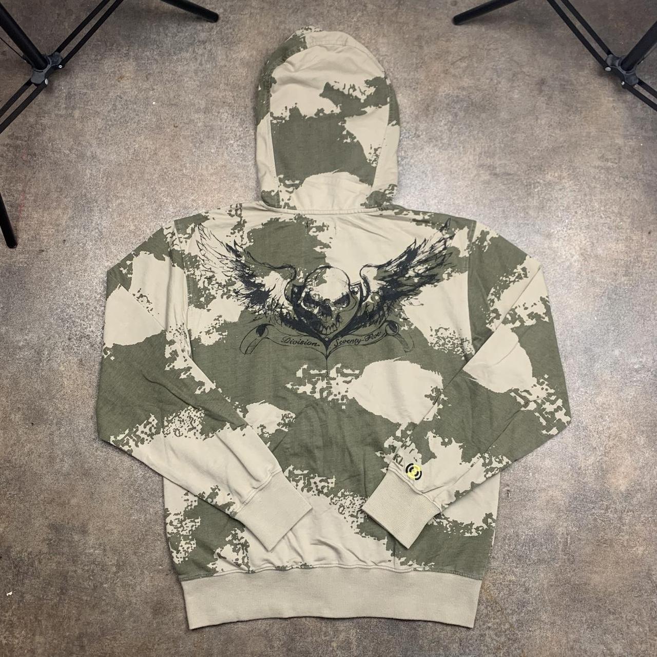 Oakley Flying Tiger 00s camo graphic zip hoodie