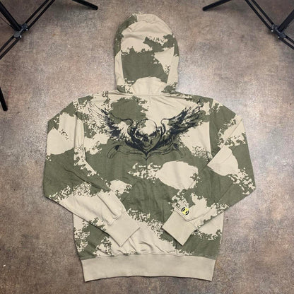 Oakley Flying Tiger 00s camo graphic zip hoodie