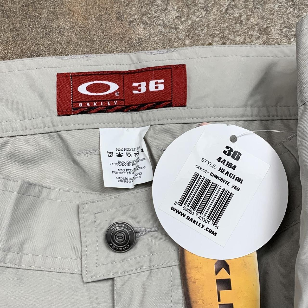 Oakley Software 00s baggy white cargo shorts