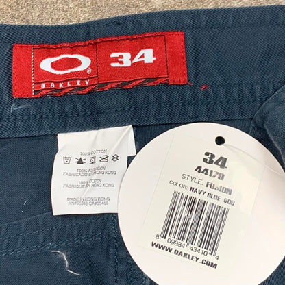 Oakley Software 00s navy baggy denim shorts