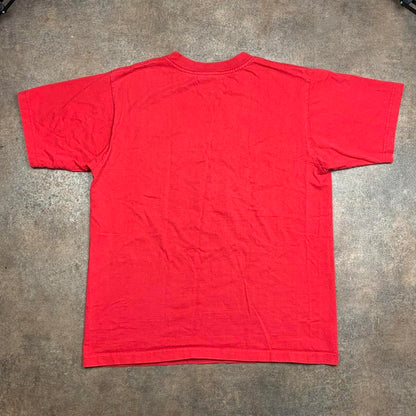 Oakley Software 90s red boxy logo tee