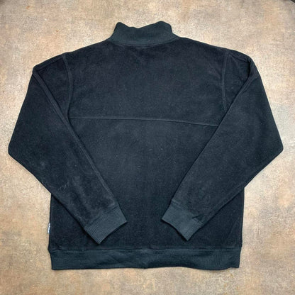 Quiksilver 00s black graphic zip fleece