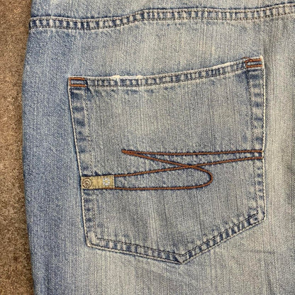 Southpole bootcut 00s blue baggy denim jeans