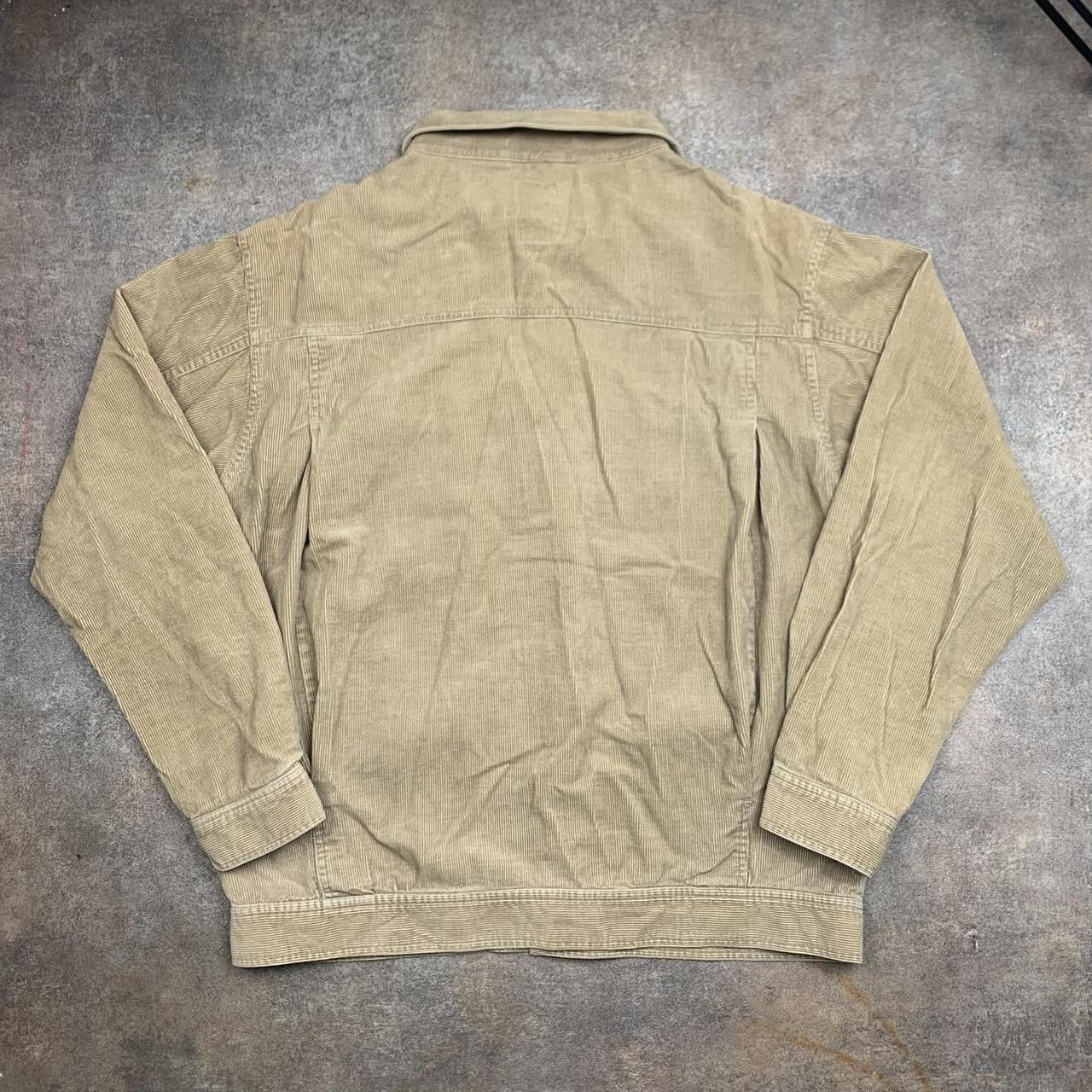 Rip Curl 90s corduroy tan shirt jacket
