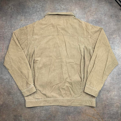 Rip Curl 90s corduroy tan shirt jacket