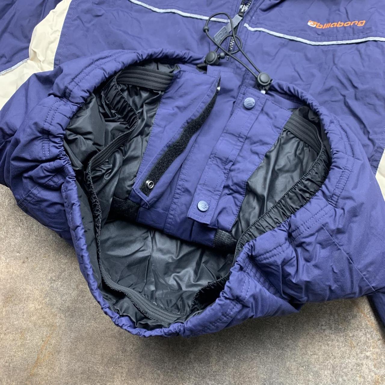 Billabong 90s utilised navy ski jacket (XL)