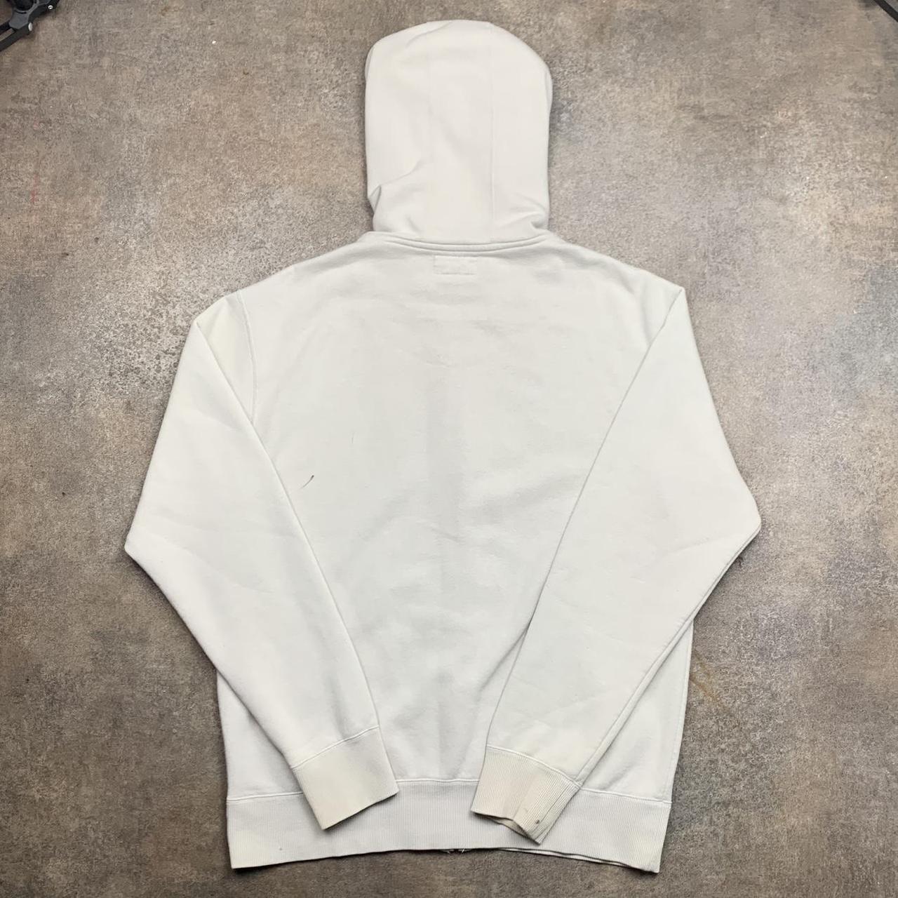 Oakley 00s cream graphic zip hoodie