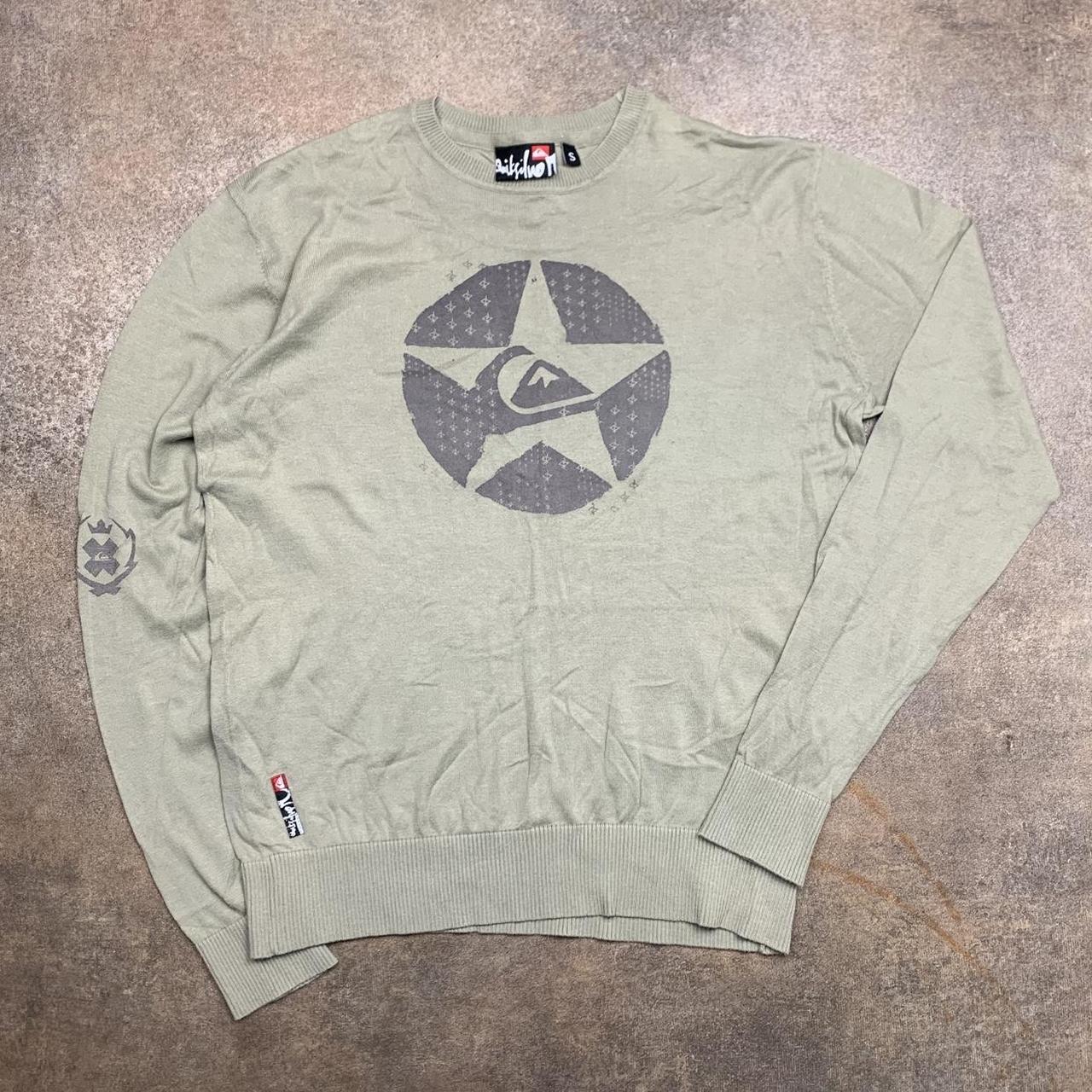 Quiksilver 00s graphic sweater (S)