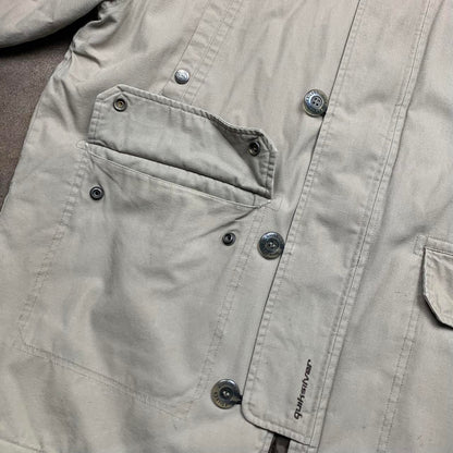 Quiksilver 90s fur hood jacket (L)