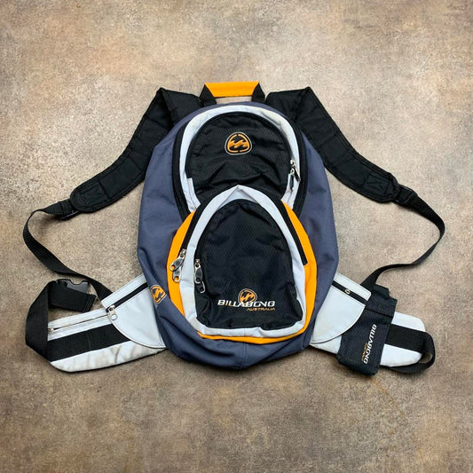Billabong Australia 90s blue orange white backpack