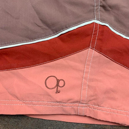 Ocean Pacific 00s brown pink baggy boardshorts