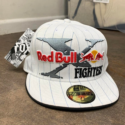 Fox Racing x Red Bull X-Fighters white graphic cap