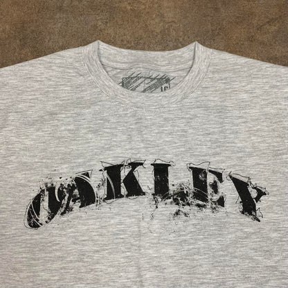 Oakley 00s light grey graphic tee