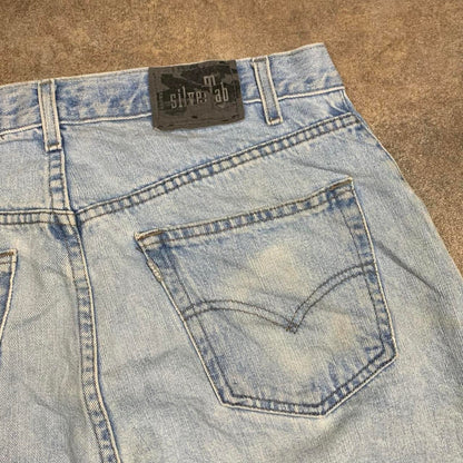 Levi’s Silvertab 00s baggy pale blue denim jeans