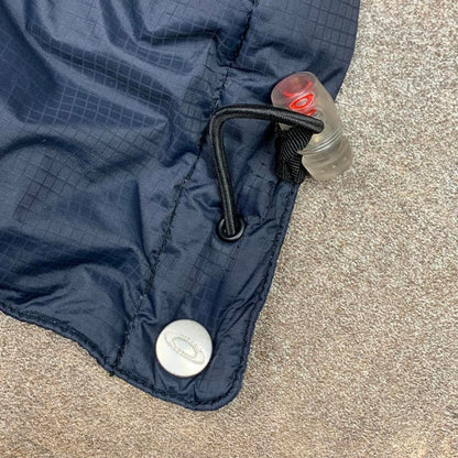 Oakley Software 00s navy puffer utilised ski jacket