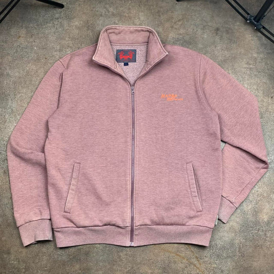 Mambo 00s pink boxy zip jumper