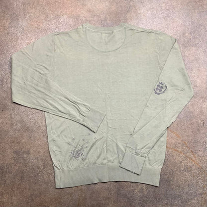 Quiksilver 00s graphic sweater (S)