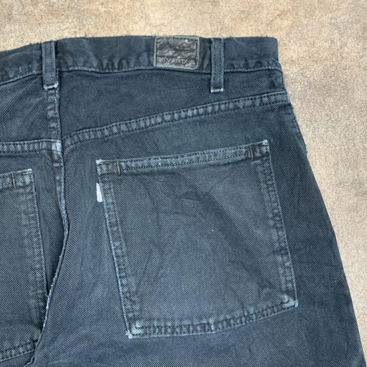 Levi’s Silvertab 90s baggy black denim jeans