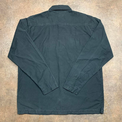 Oakley Software 00s black logo collar button shirt