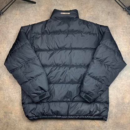 Quiksilver 90s black puffer jacket (L)