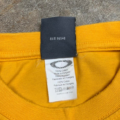 Oakley Software 90s cyber squid yellow graphic tee