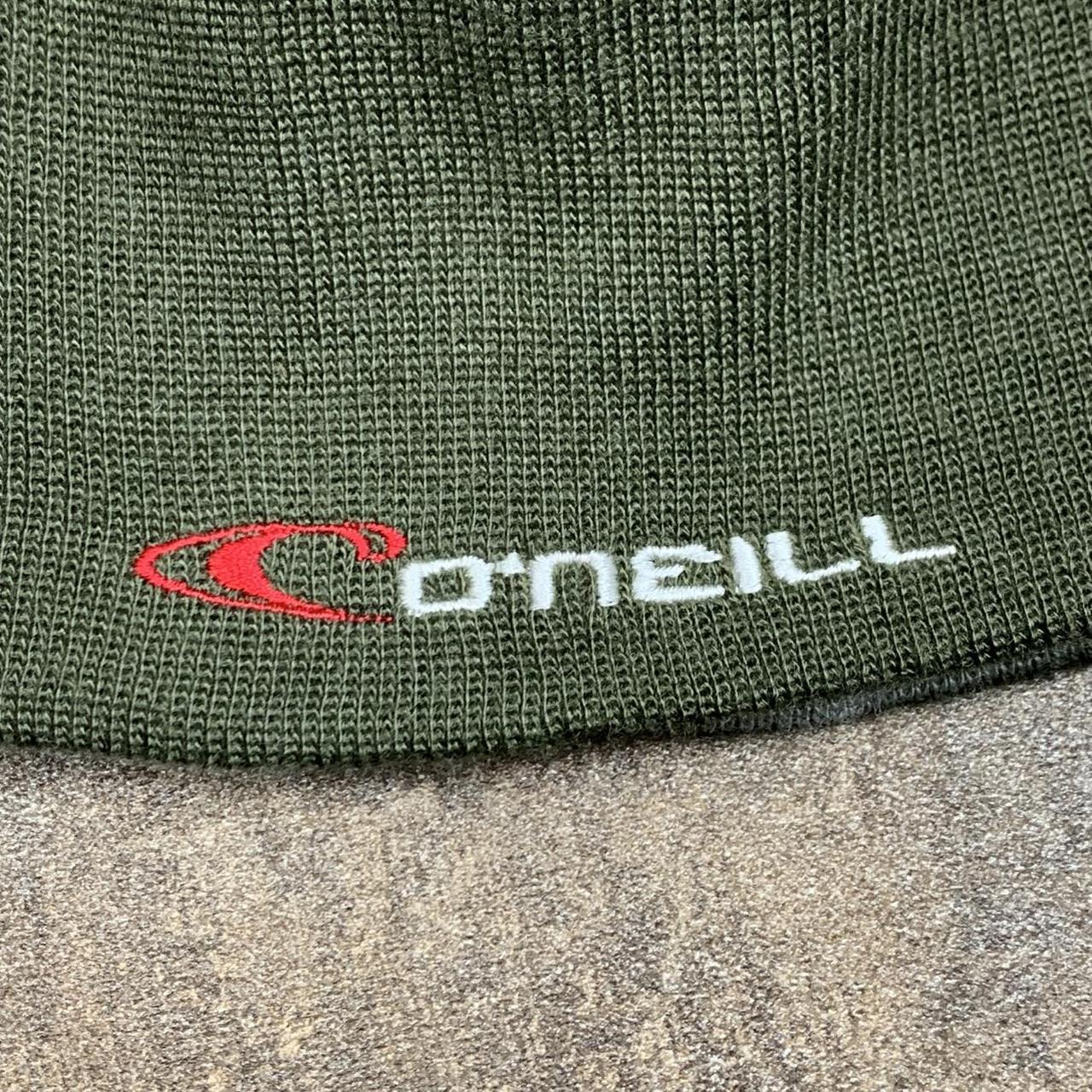 O’Neill 00s reversible grey brown graphic beanie