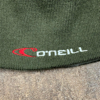 O’Neill 00s reversible grey brown graphic beanie