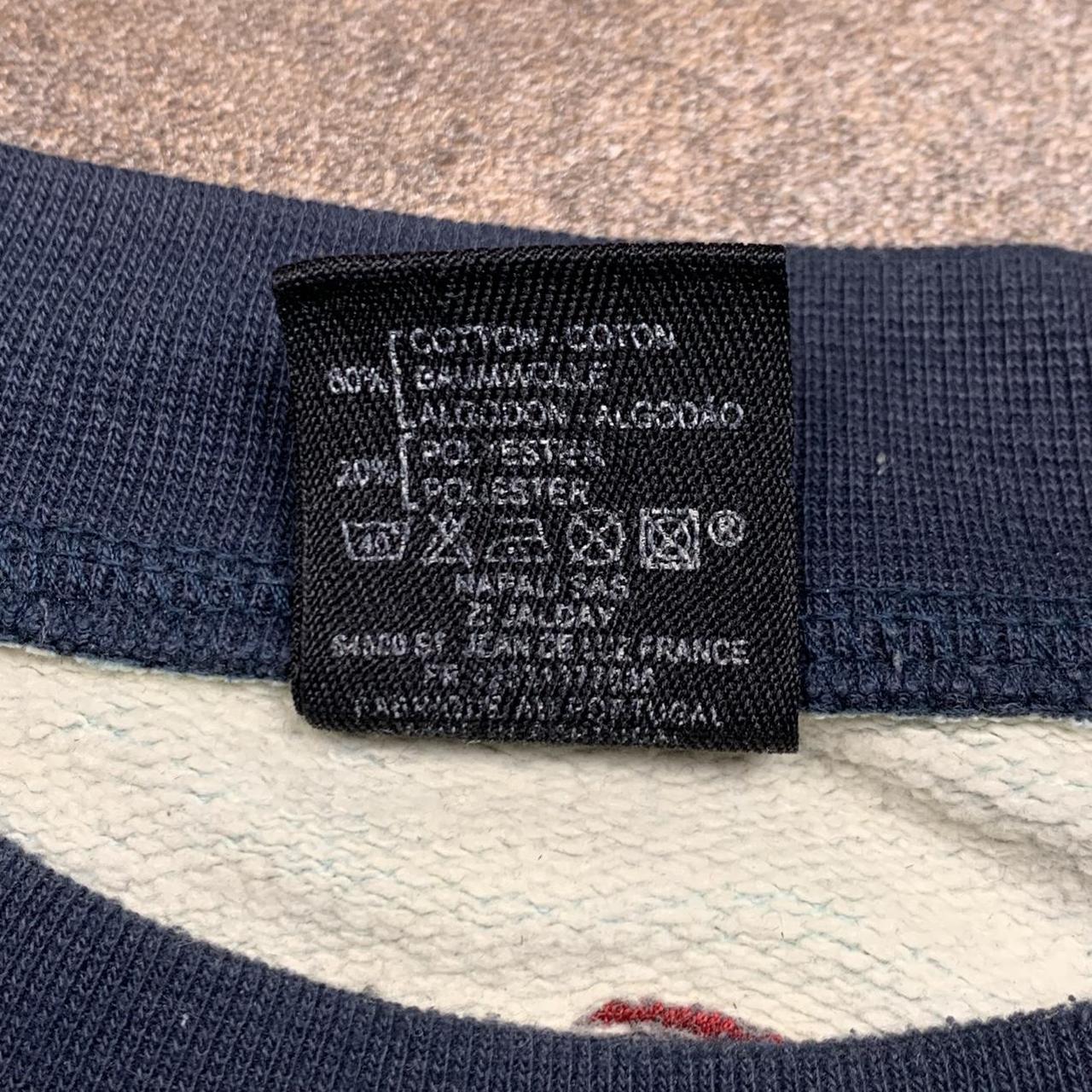 Quiksilver 90s blue navy graphic boxy sweatshirt