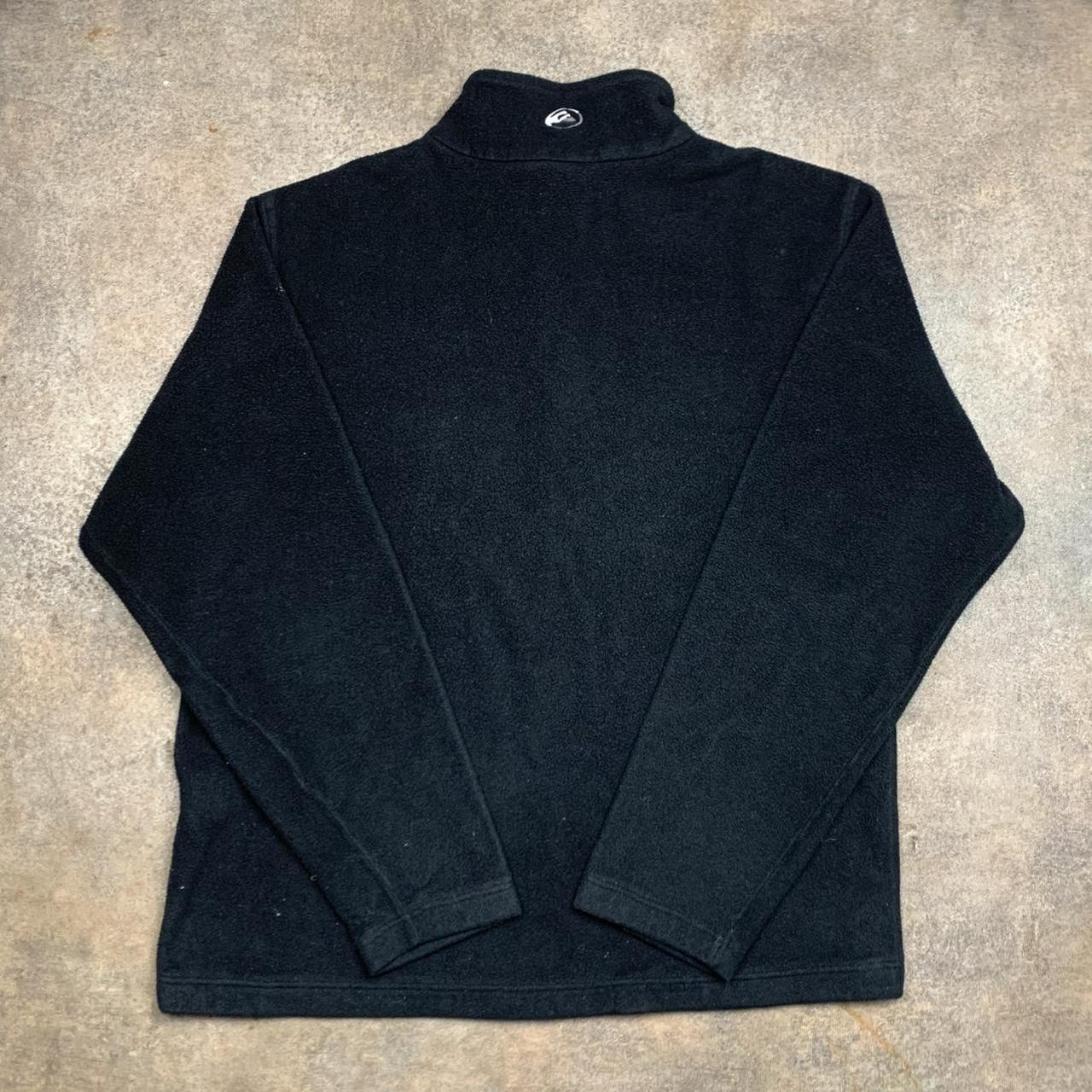 Quiksilver 90s black fleece sweater