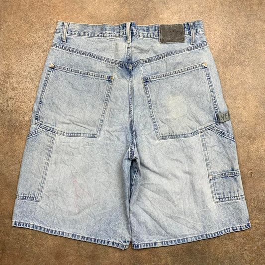 Levi’s Silvertab 90s baggy carpenter light blue denim jorts
