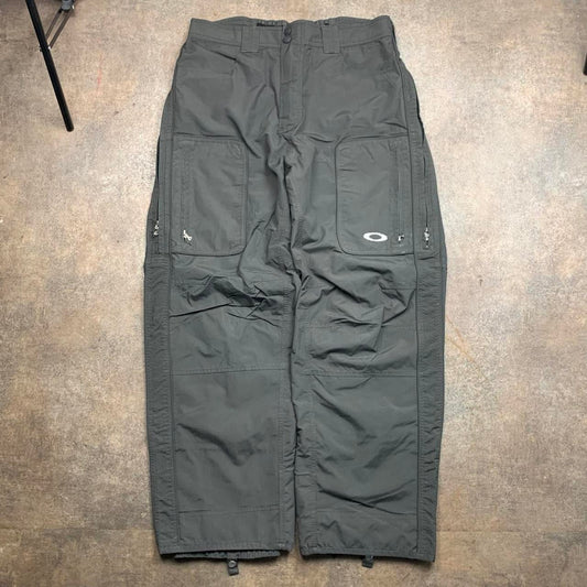 Oakley Software 90s baggy ski grey cargo salopettes