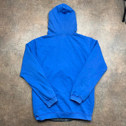 DC Shoes 00s blue grey reversible zip hoodie jacket