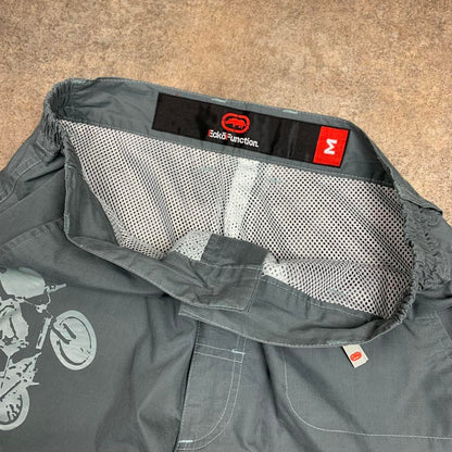 Ecko Function 00s rare graphic grey baggy joggers