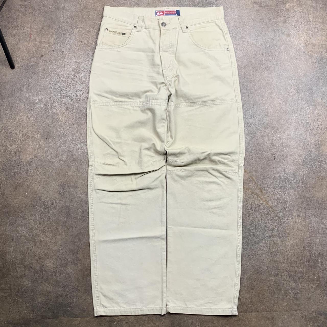 Quiksilver 90s baggy cream beige jeans