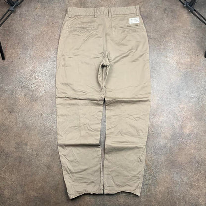 Avirex 00s beige baggy chino trousers