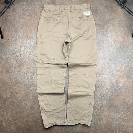 Avirex 00s beige baggy chino trousers