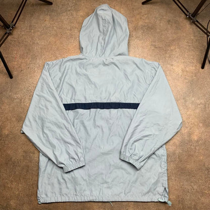 Quiksilver Silver Edition 90s light grey windbreaker jacket